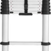 20313T1ASE SmartClose Telescoping Aluminum Ladder with Pinch-Free, Soft-Close Locking Mechanism (300-Pound Capacity, 12.5 ft. ladder with 16 ft....