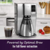Mr. Coffee 10-Cup Programmable Coffee Maker, Insulated Thermal Carafe