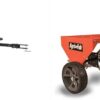 Agri-Fab 45-0604 18" x 48" Tow Behind Poly Lawn Roller 550 lbs Weight with Water, Poly Drum and Steel Frame, with Plug. Designed for Lawn and...