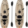 Lifetime 90806 Tamarack Angler 100 Fishing Kayak C 2 Pack (Paddles Included)