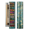 Large-capacity multi-layer rotating disinfection shoe cabinet [with mirror + deodorizer]