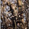 Summit Viper SD Climbing Treestand Lightweight Aluminum, Foam Padded Seat, 300 lbs Capacity, Includes Safety Harness
