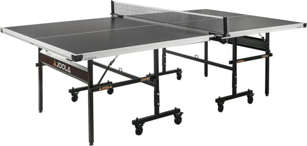 Inside Professional MDF Indoor Ping Pong Table with Quick Clamp Table Tennis Net and Post Set - 10 Minute Easy Assembly - Tournament Quality -...