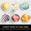 Ninja NC301 CREAMi Ice Cream Maker, for Gelato, Mix-ins, Milkshakes, Sorbet, Smoothie Bowls & More, 7 One-Touch Programs, with (2) Pint Containers...
