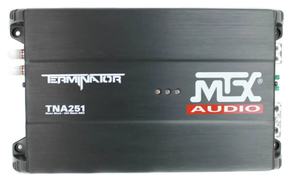 MTX 12" Dual Loaded Car Subwoofer w/Sub Box, Amplifier, & QPower Wiring Kit