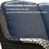 Latimer Wicker/Rattan 5 - Person Seating Group with Cushions