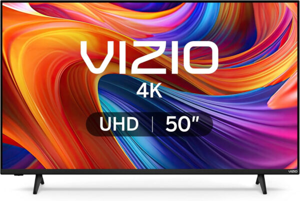 VIZIO 50 4K Resolution HDR Smart TV, Dolby Vision HDR/HDR10+, WiFi 6 (Renewed)
