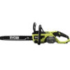 Ryobi 18 40V Cordless Chainsaw Kit with Battery & Charger, Green