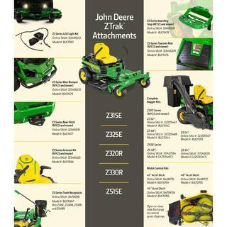 John Deere Z320R 42 21.5 HP V-Twin Zero-Turn Riding Mower with Accel Deep Deck