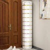 Large-capacity multi-layer rotating disinfection shoe cabinet [with mirror + deodorizer]