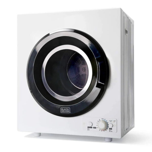 Black+decker 3.5 Cu. ft. Portable Dryer White Black