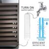 YUTGMasst Commercial Ice 110LBS/24H Stainless Steel Free-Standing Ice Machine Maker Air Cooling Ice