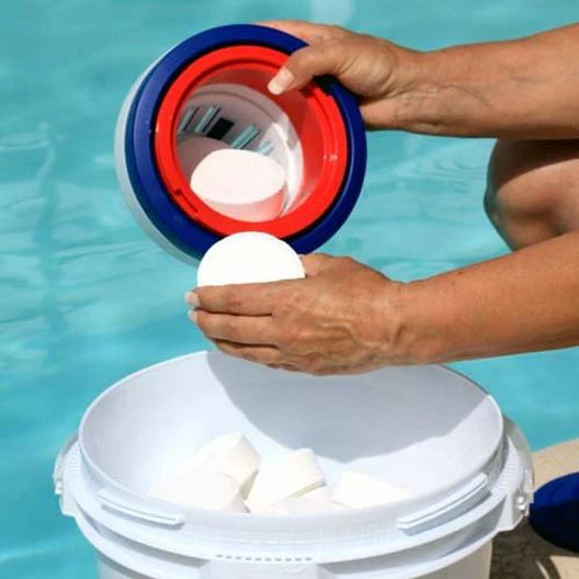 Leslie s 3 in. Jumbo Chlorine Pool Tabs 20 lbs. Bucket