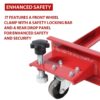 Garvee Hydraulic Motorcycle Lift - 1000lbs Capacity, Lift Hoist, Jack Stand, for Mechanics, Workshops, Homes