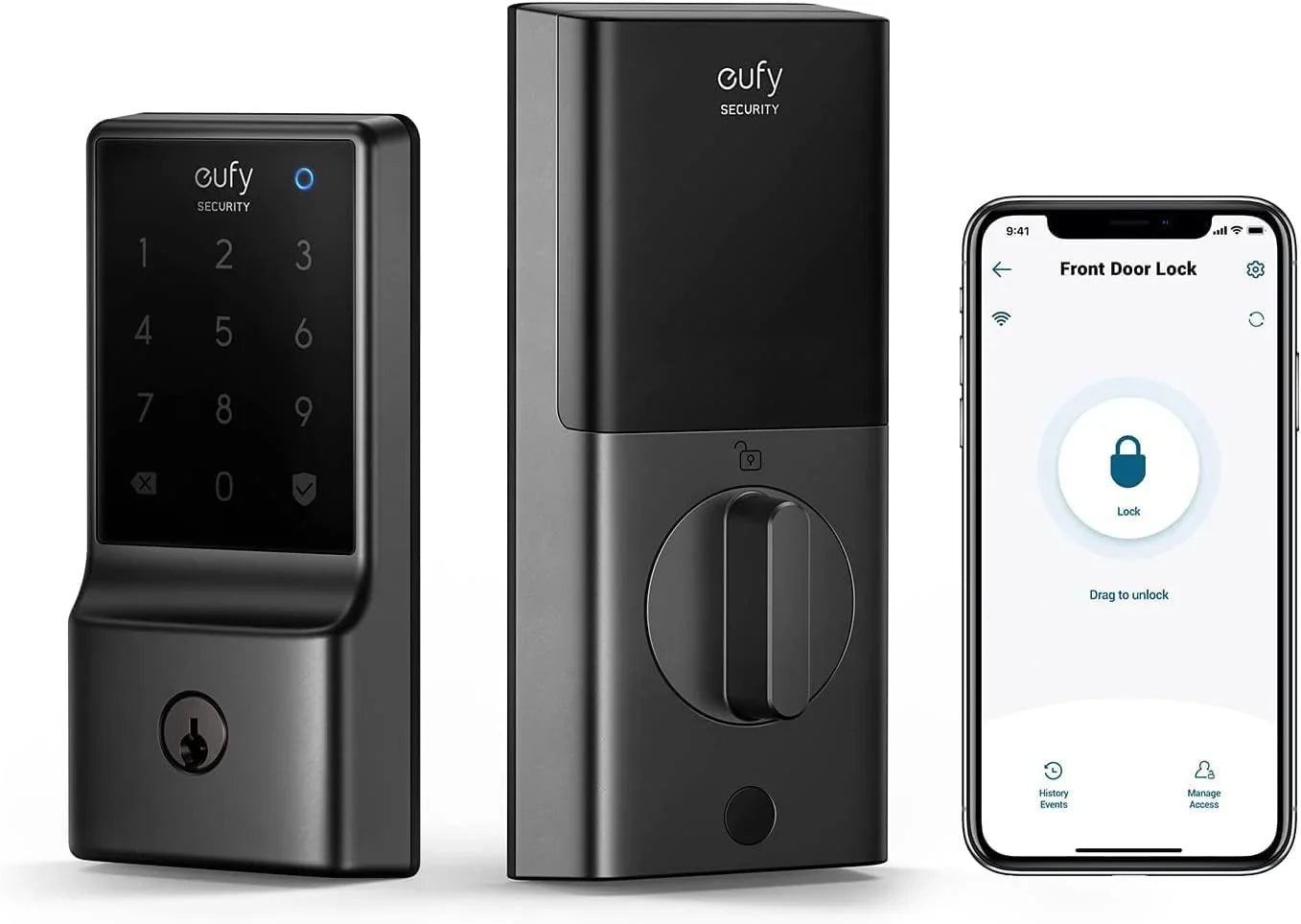 bdb306b1f6da34033924183bacdfff306bf6051586ceea2889ea50f2e18765aa eufy Security Smart Lock C210, 5-in-1 Keyless Entry Door Lock, Built-in WiFi Deadbolt