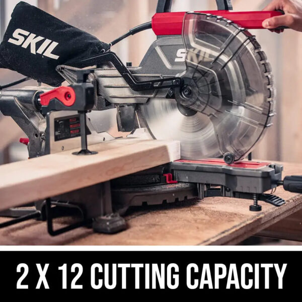 10-in 15-Amp Dual Bevel Sliding Compound Corded Miter Saw