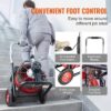 Drain Cleaner Machine 100FT x 1/2 Inch, Auto Feed Sewer Snake Auger on Wheels, 550W Portable Drain Cleaning Machine with 8 Cutters & Air-activated...
