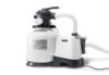 INTEX 26651EG SX3000 Krystal Clear Sand Filter Pump for Above Ground Pools, 16in, Light gray