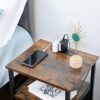 AMHANCIBLE Night Stand Set 2, Nightstand with Charging Station