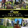 Ryobi 40V HP Brushless 21-in Self-Propelled AWD Lawn Mower Whisper Series Includes (2) 6.0Ah Batteries and Charger