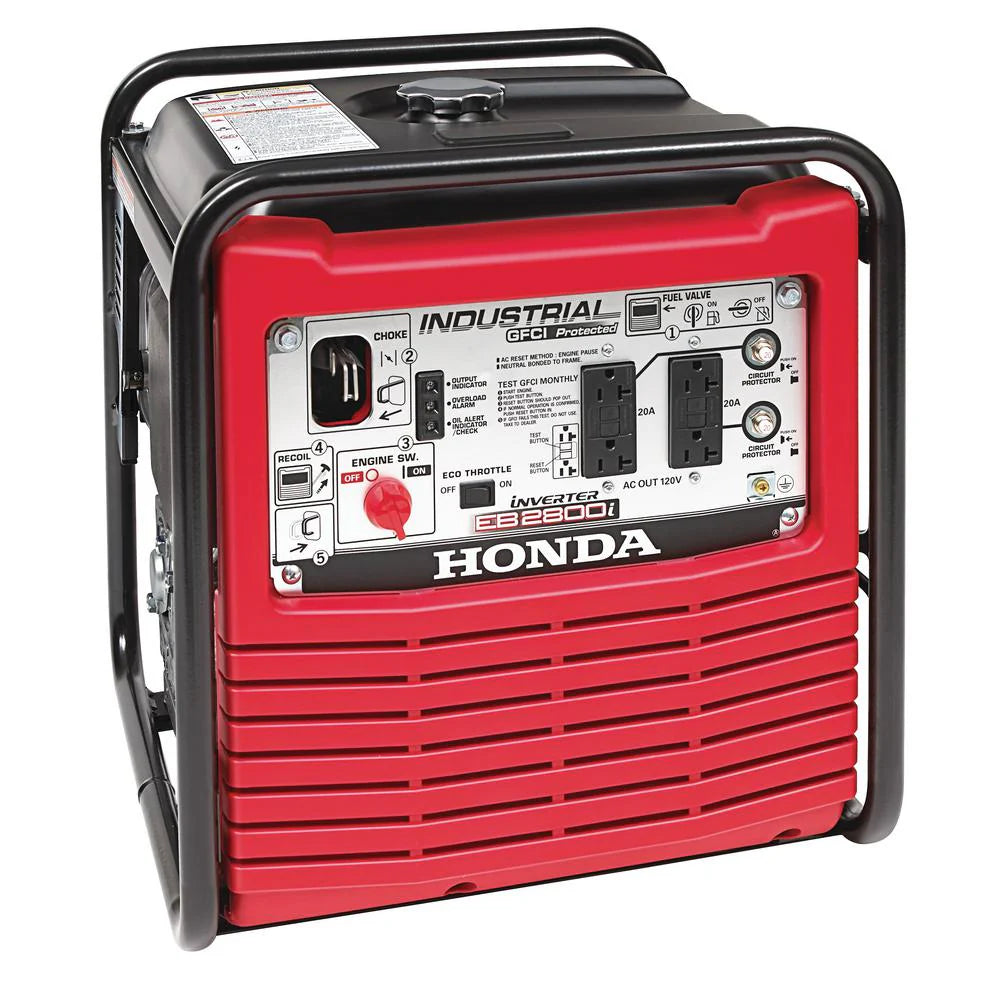 c320eb59871fdcb35fe02c1c5bae85c60a2abf67c1a4c69798b5d810652c319a 2,800-Watt Gasoline Powered Portable Industrial Inverter Generator