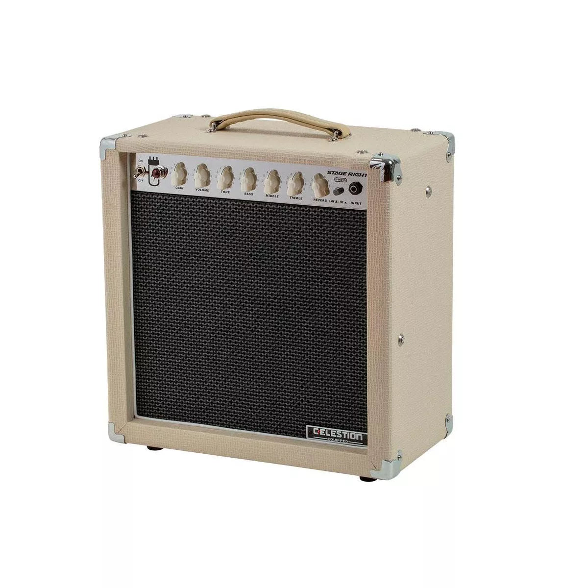15-Watt 1 12 Guitar Combo Tube Amp with Celestion Speaker and Spring Reverb