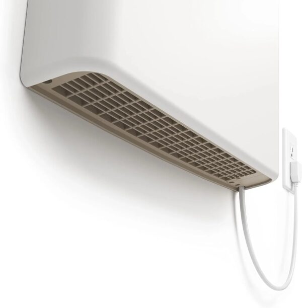 EnviMAX Plug-in Electric Panel Wall Heaters for Large Rooms, 1000 Watts, 24/7 Heating w/Safety Sensor Protection, Patented Quiet Fan-less Design,...