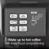 Hamilton Beach FlexBrew Thermal Coffee Maker, Single Serve & Full Pot, Compatible with K-Cup Pods or Grounds, Programmable, Black and Stainless...