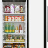 EdgeStar VBM101 22" Wide 10.1 Cu. Ft. Commercial Beverage Merchandiser Stainless Steel, Temp Alarm, Reversible Door