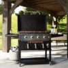Blackstone 4-Burner 36" Propane Outdoor Griddle with Air Fryer and Hood