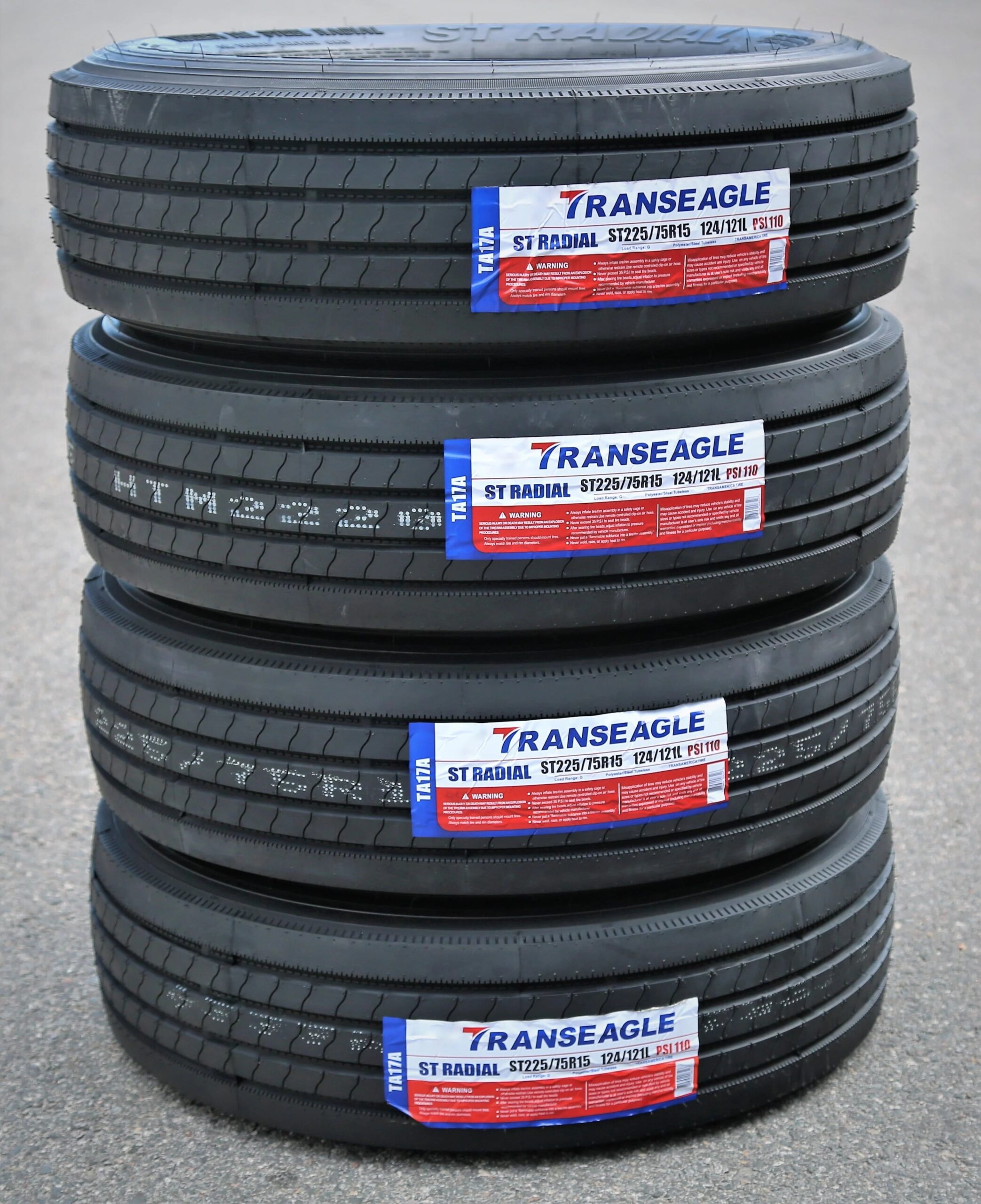 c8bf7cf1f3a733d08bb6d179a06af08ef23faeba6840cc586b5b6535ab0c67db-scaled-1 Set of 4 (FOUR) Transeagle All Steel ST Radial ST 225/75R15 Load G (14 Ply) Trailer Tires
