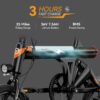 EB3 Electric Bike Adults 21mph, 500W Peak Motor, 270Wh Battery, Rear Suspension, 3 Levels Assist, 14" Folding Ebike for Adults and Teens, Complies...