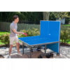 JOOLA Nova Pro Plus Outdoor Table Tennis Table with Weatherproof Net, 9 5 ft, Foldable, Aluminum Surface