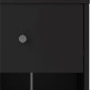 3-Pc Scandinavian Design Engineered Wood Bedroom Furniture Set with 3-Drawer Chest & 6-Drawer Double Dresser & 1-Drawer Nightstand, Pewter Plastic...