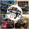 18000LBS Electric Winch 12V Steel Cable Off-road ATV UTV Truck Towing Trailer