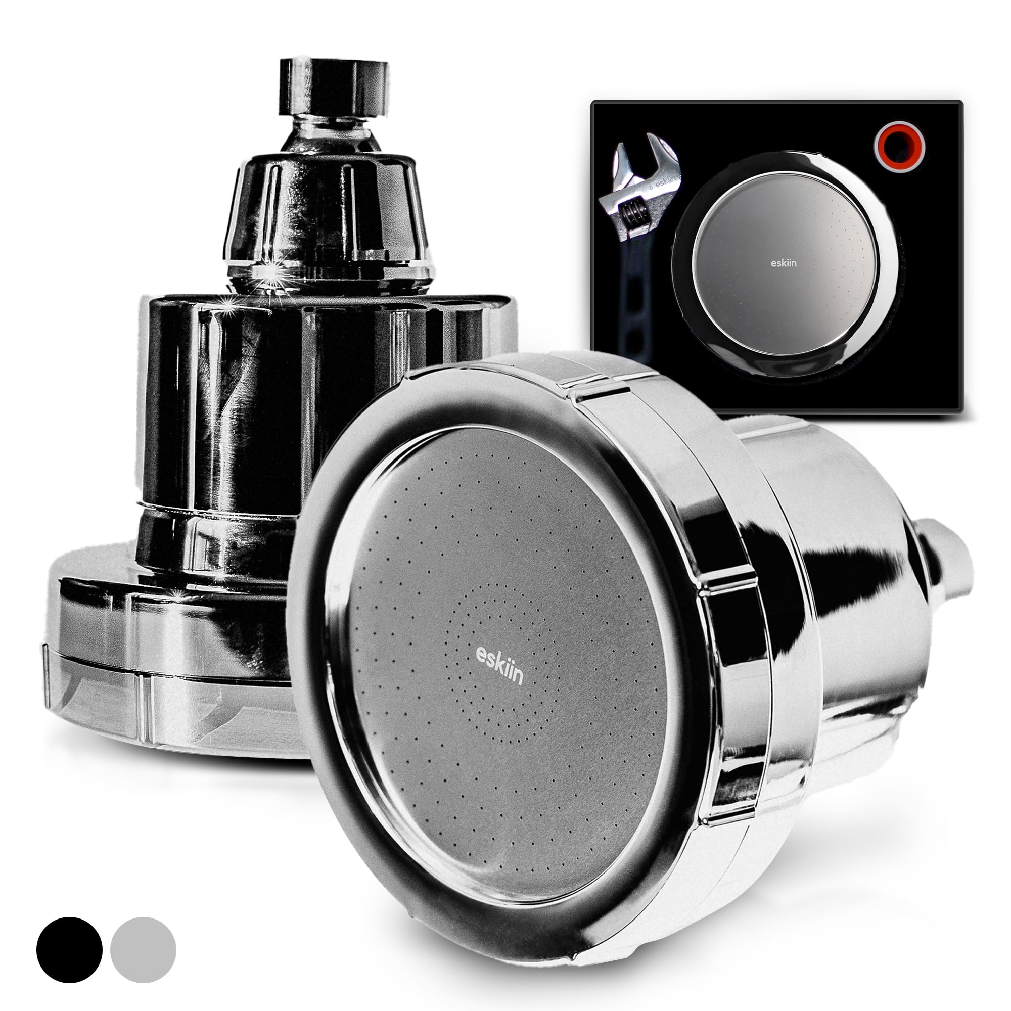 cccc6b856f943d284670da3b544bf1a8a0c432df156b0c8c815211cf82309b4b Eskiin Filtered Showerhead With Filters For Healthy Hair & Skin