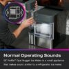 GE Ice Maker - 38 lbs/day + Free Ice Bucket & Scoop