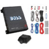 12 1200W Dual Loaded Car Subwoofer & 1100W Amp with Kit & Capacitor