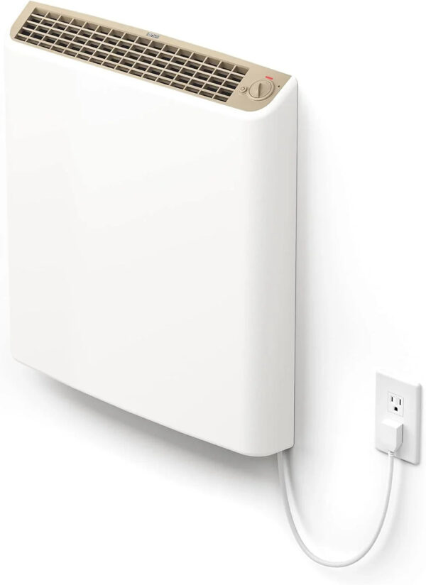 EnviMAX Plug-in Electric Panel Wall Heaters for Large Rooms, 1000 Watts, 24/7 Heating w/Safety Sensor Protection, Patented Quiet Fan-less Design,...
