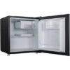 1.7-Cu. Ft. Single-Door Mini Refrigerator with Half-Width Chiller Compartment Black