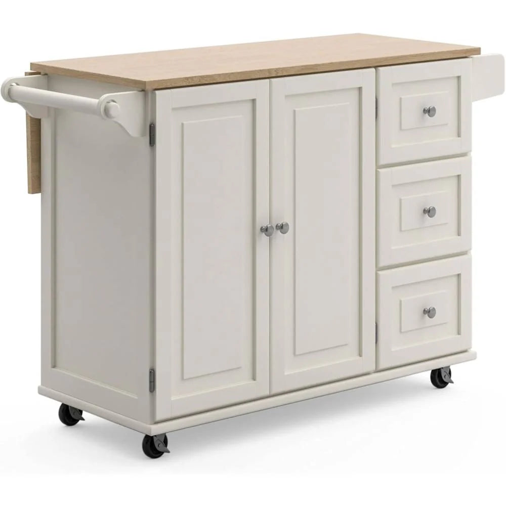 d022a6bc0c20048eea4b66d25f5f08b6ed9553b76373b43357e529ef8e91d008 Homestyles Dolly Madison Mobile Kitchen Island Cart, Drop Leaf Breakfast Bar