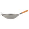 Cuisinart Outdoor Wok Station, 50,000 BTU Propane Outdoor Wok Burner w Prep Table, 14 Carbon Steel Wok for Stir Fry, Searing, BBQ Black