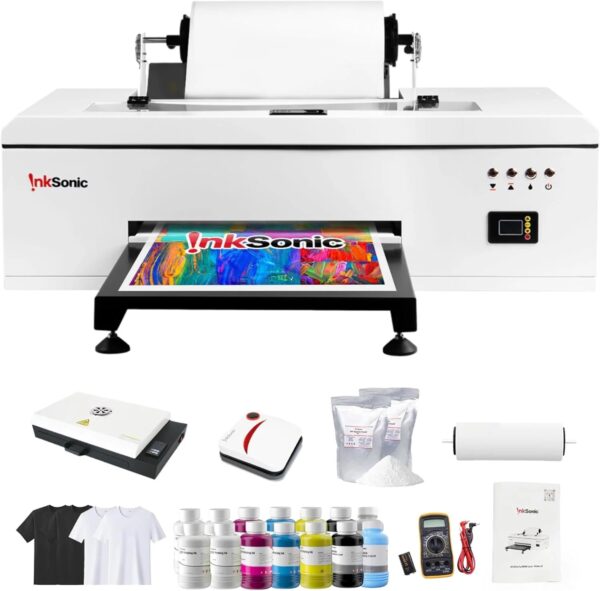 InkSonic R1390 A3 DTF Printer with Oven, T-Shirt Printing Bundle