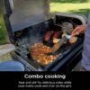 Ninja FlexFlame, Grill and Smoker, Electric and Propane Grill, Roaster, BBQ Grill, 5-in-1 Cooking System, 3 Burner, Digital Control, Outdoor...