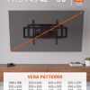 ECHOGEAR MaxMotion TV Wall Mount for Large TVs Up to 90" - Full Motion Has Smooth Swivel