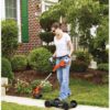 BLACK+DECKER Combination String Trimmer, Lawn Mower, and Edger, Cordless 3-in-1