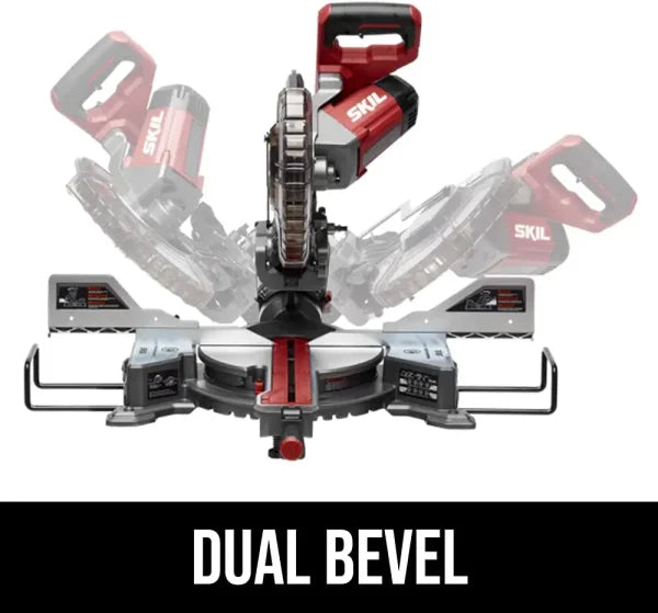 10-in 15-Amp Dual Bevel Sliding Compound Corded Miter Saw