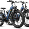 Thunder Electric Bike 1500W 30+MPH 80Miles Range Fat Tire Hydraulic Disc Brakes
