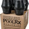 PoolRx 101067 Black Units Swimming-Pool-Algaecides (4 Pack), 20,000-30,000 Gallon