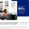 Epson EcoTank ET-4800 Wireless All-in-One Inkjet Printer, Scanner, Copier, Fax, ADF, Ethernet, White